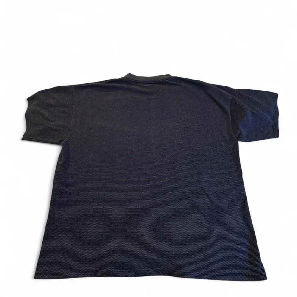 Rare Vintage 1996 Camel Blue Textured Pocket Tee Made USA XL Cotton Blend